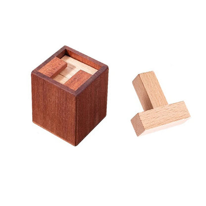 High Difficulty Impossible Wooden Puzzle Box Brain Teasers For Adults Teens IQ Test Toys Educational Mind Challenge Games