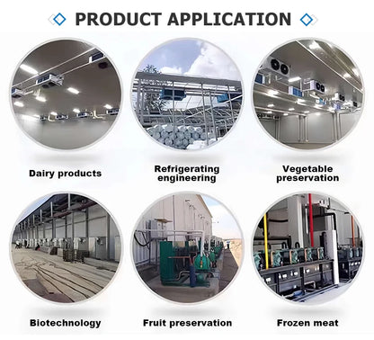 Heat Exchange Condensing Units Commercial Refrigerator Compressor Air Cooled Freezer Unit