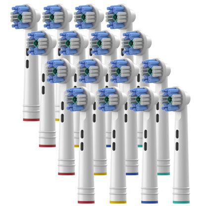 Replacement Brush Heads For Oral Toothbrush -B Fit Advance Power/Pro Health/3D Excel/Vitality Precision Clean BristlesD100 D25