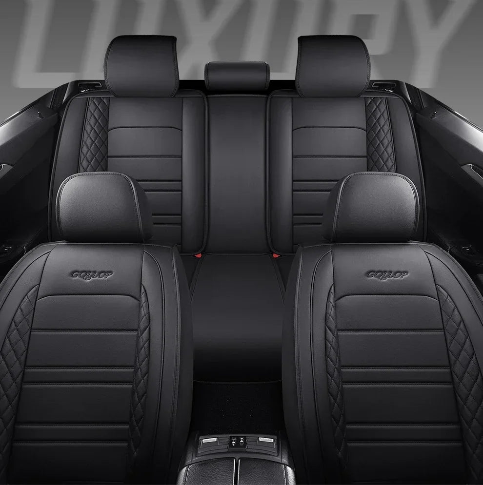 Full Coverage Pu Leather Car Seat Covers for HONDA Civic City CRV CRZ Accord Elysion Fit Jade Jazz Car Accessories