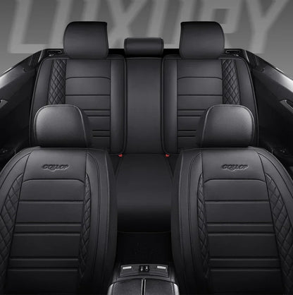 Full Coverage Pu Leather Car Seat Covers for HONDA Civic City CRV CRZ Accord Elysion Fit Jade Jazz Car Accessories