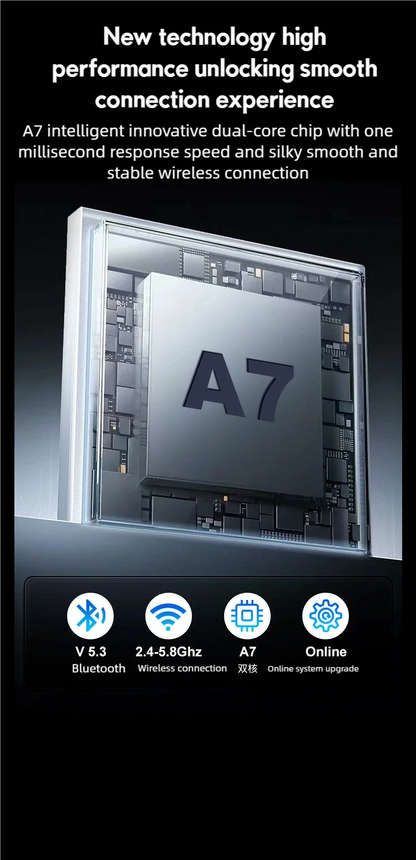 2026 Latest Wireless CarPlay Apapter USB CarPlay & Android Auto,Type-C Port,Converts Wired to Wireless,Plug & Play,Auto-USB