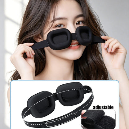 3D Sleep Mask Adjustable For Side Sleeper Eyeshade Light Blocking Blindfold Eye Cover Mask Sleeping Aid Eyepatch For Travel Rest