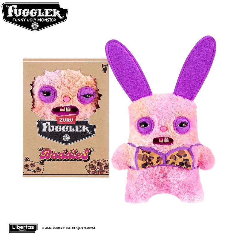 Original Fuggler Baddies Plush Toys Fugglers Nipple Fuggs Stuffed Plushies Dolls Funny Ugly Monsters Fugglercorns Peluche 22CM