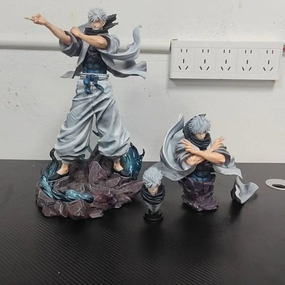 Zanyjoke Satoru Gojo Action Figure Jujutsu Kaisen Pvc Anime Character Collectible Statue Desktop Decoration For Anime Collectors