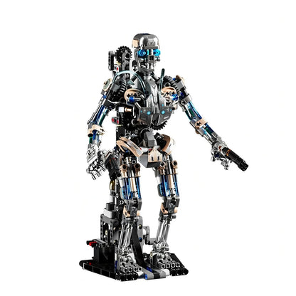 Skeleton Robot Building Block Model, Mechanical Assembly Building Blocks, Children's Building Block Toys, Children's DIY Gifts