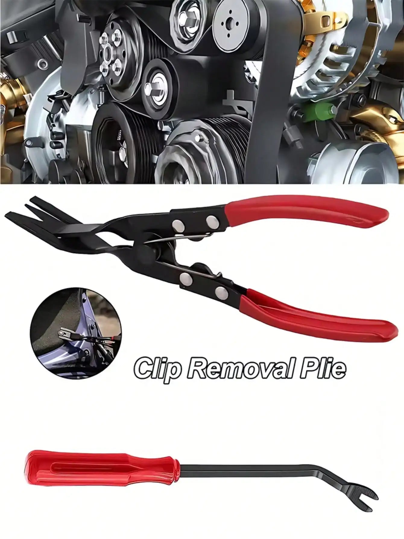 Automotive Disassembly Tool Set – Designed for Safe Removal of Car Plastic Fasteners & Interior Components