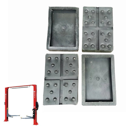4Pcs/lot Universal Square Ox Tendon Rubber Arm Pads lift pad Rubber Arm Pad fit For Auto Lift Car Auto Truck Hoist