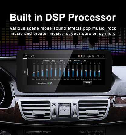 STWE New Car Multimedia Wireless Android AUTO CarPlay 10.25inch 12.3inch Screen For Mercedes Benz E Class W212 Car Video Players