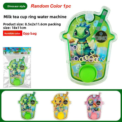 High Quality 3 Colors Childhood Memories Plastic 8.5*2*11.6cm Children's Educational Toss Water Ring Toss