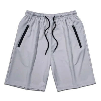 Ice Silk Men's Casual Pants Sports Set Air Conditioning Pants Quick Dry Trendy Large Size Short Sleeve T-Shirt Mesh Summer Wear
