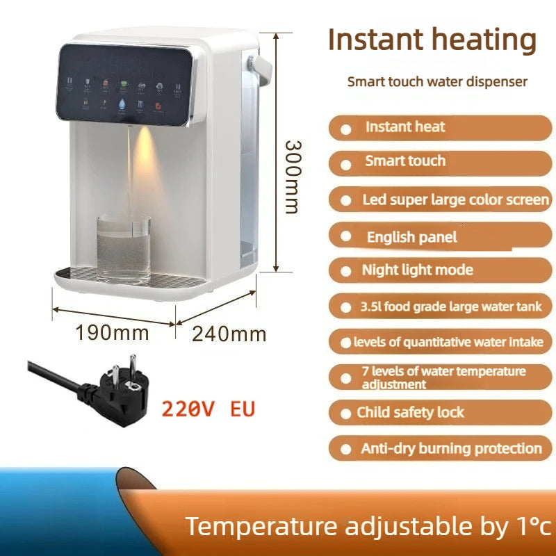 110V/220V Instant-Boil Water Dispenser with Precise Temperature Control Home-Use Direct-Drinking Machine with LED Colour Display