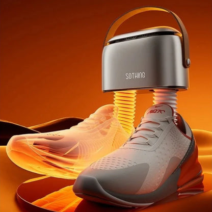Portable Intelligent Shoe Dryer with Both Dry Wet Functions Deodorizing Sterilizing Disinfecting Warming Shoe Warmer Home Use