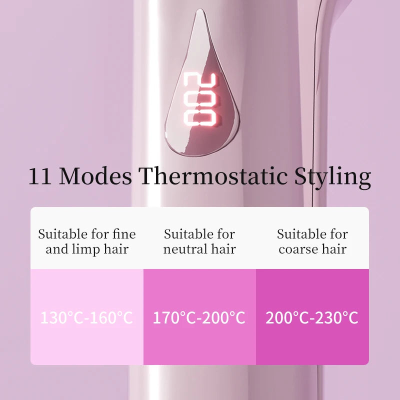 Electric Hair Crimper Beach Wave Fast Heating Curling Iron for Women Salon Professional Hairdressing Tool
