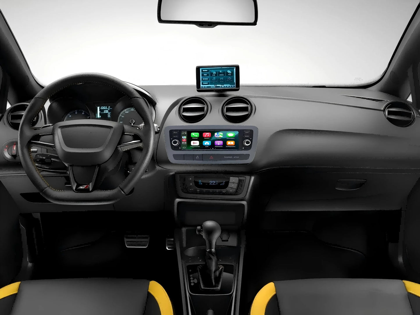 Android 15 Car Radio for SEAT Ibiza 6J IV 4 2012-2015 6.86-inch Car Multimedia Video Player GPS CarPlay AndroidAuto BT