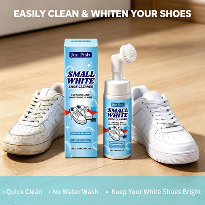 White Shoe Cleaner No-Wash Dry Cleaning Foam Decontamination Whitening Polish Leather Suede Canvas Sneakers Quick Cleanse Care