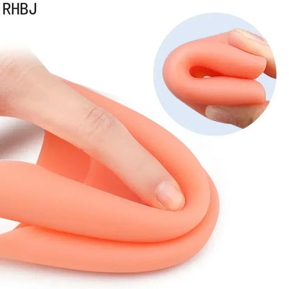 5pair Women's Professional Soft Silicone Gel Toe Dance Shoe Pads Ballet Pointe Forefoot Gel Insole Pad Anti-Pain Foot Care Tool