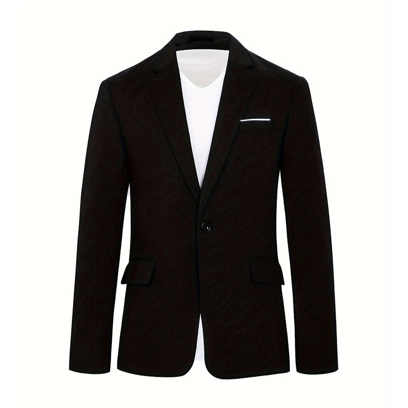 Men's Suit Men's Blazer Men's Summer Casual Suit Blazer Single Button Suit Jacket for Weddings Daily Office Outdoor Occasions