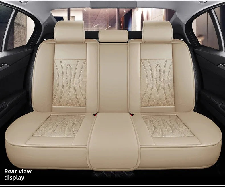 Universal One-piece Seat and Split Seat Car Seat Full Cover Breathable Leather SUV Car Seats Cushion Full Cover Protection