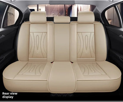 Universal One-piece Seat and Split Seat Car Seat Full Cover Breathable Leather SUV Car Seats Cushion Full Cover Protection