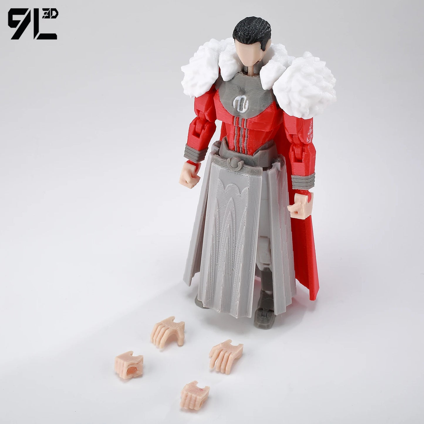 9L3D Printed Invincible Tech Jacket Toys Action Figures Titan13 T13 Dummy 13 Superheroes Multi-Jointed Movable Shapeshift Toys