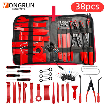 5/7/11/19/25/38pcs Automotive Manual Tool Optional Set Automotive Disassembly And Assembly Interior Automotive Disassembly Tools