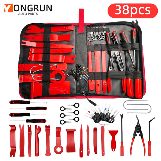 5/7/11/19/25/38pcs Automotive Manual Tool Optional Set Automotive Disassembly And Assembly Interior Automotive Disassembly Tools