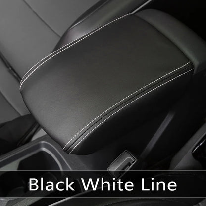 For VW T-roc Troc 2019 2020 2021 2022 2023 2024 Volkswagen Accessories Center Console Armrest Box Leather Protective Cover Pad