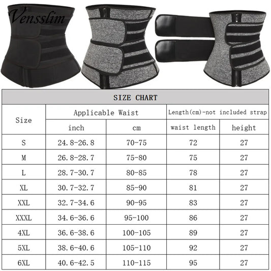 Waist Trainer for Men Sweat Belt Body Shaper Sauna Trimmer Stomach Wraps Workout Band Waste Cinchers Corset Belly with Strap