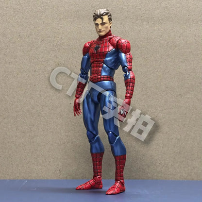 Ct Toys Mafex 075 The Amazing Spider-Man Comic Ver Mafex 185 Movable Action Figure Collectible Model Toy Gift For Anime Fans