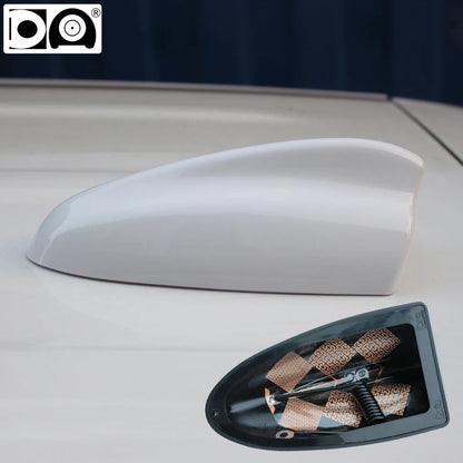 Universal Super Shark Fin Antenna Special Auto Car Radio Aerials FM AM Piano Paint Stronger Signal Suitable for Renault Captur