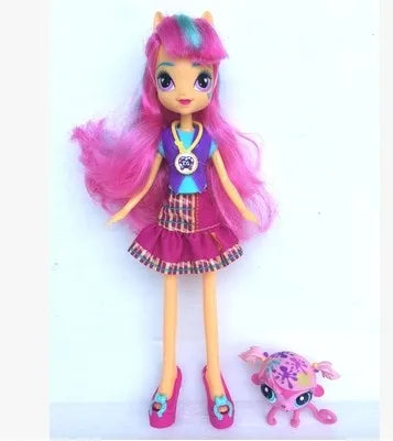 My Little Pony Figure Twilight Sparkle Celestia Shining Armor Cadence Pinkie Pie Fluttershy Starlight Glimmer Toy