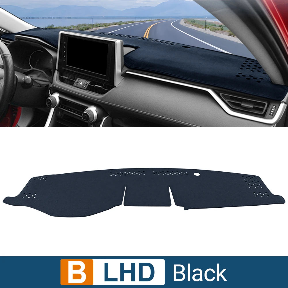 Car Dashboard Mat Sun Shade Instrument Desk Cover Accessories For Toyota RAV4 XA50 2019 2020 2021 2022 2023 2024 2025 Hybrid