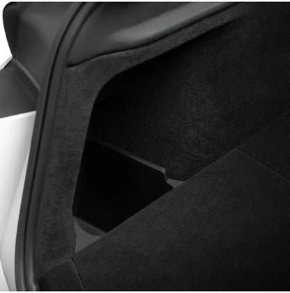 For Tesla Model Y Juniper 2025 2026 Car Trunk Side Storage Box Cover plate organizer Car trunk side storage box refit Accessorys