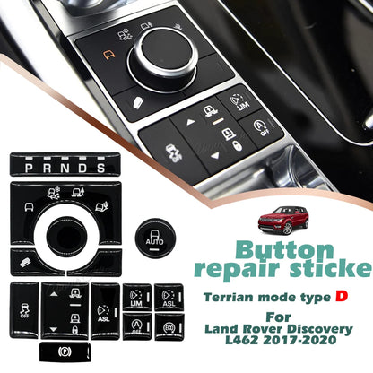 For Range Rover Sport L494 Center Console Button Cover for Vogue 2013-2017 Terrain Traction Control Sticker for Discovery L462