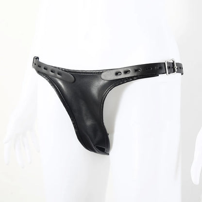 Leather Strapon Harness Panties Strap On Silicone Double Dildo Anal Butt Plug For Women Lesbian Masturbation Chastity Panties