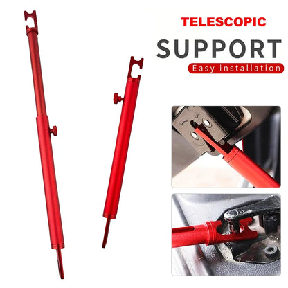 Support Rod for Car Polishing 32-48cm Retractable Aluminum Holding Vehicle Trunk Lid Door Fixing Tools Support Vehicle maintenan