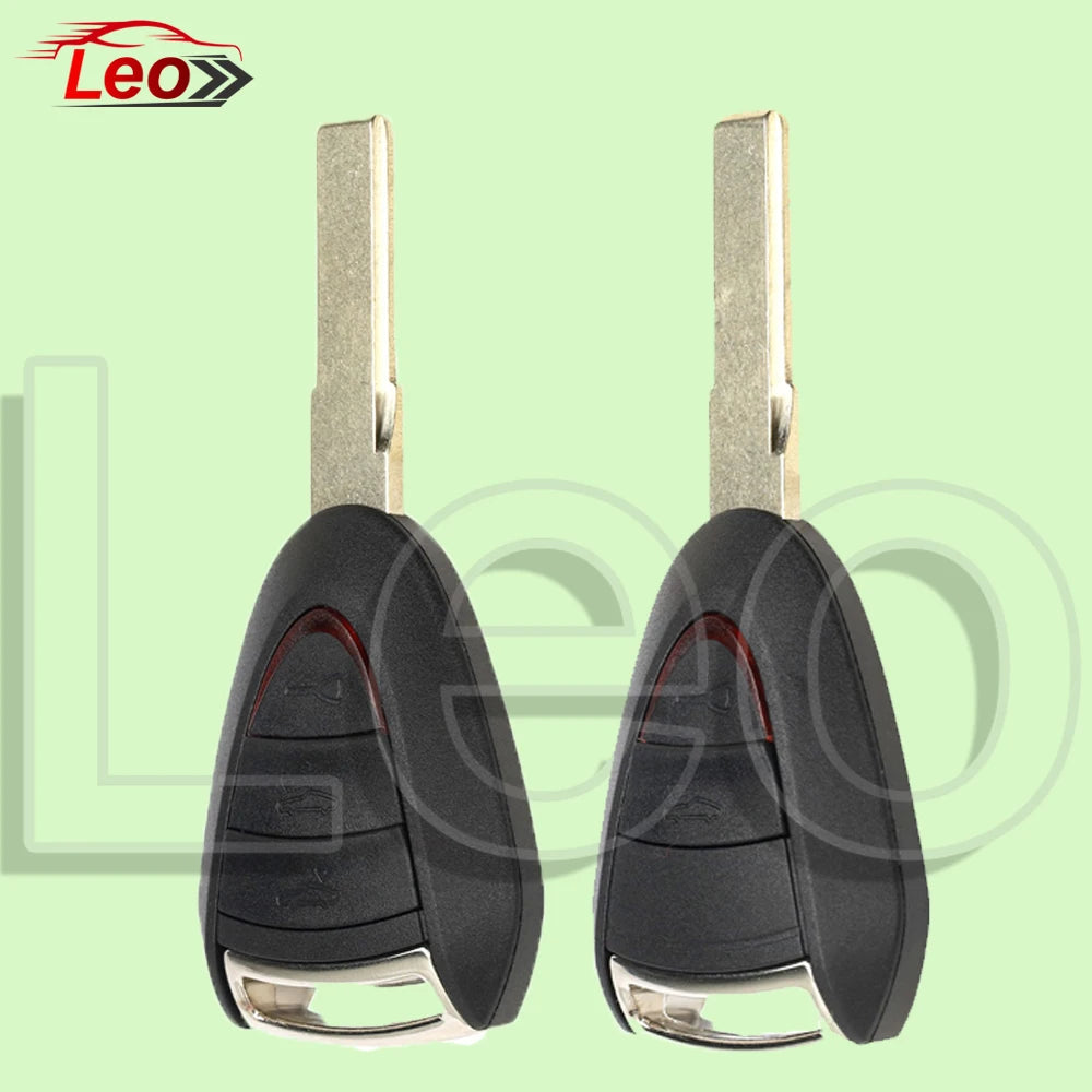 Leo FCC ID:LXP-VIM244 For Porsche Carrera Cayman 911 987 996 997 Boxster S 2S 4S Turbo Targa Car Remote Key 315/433MHz ID:46CHIP
