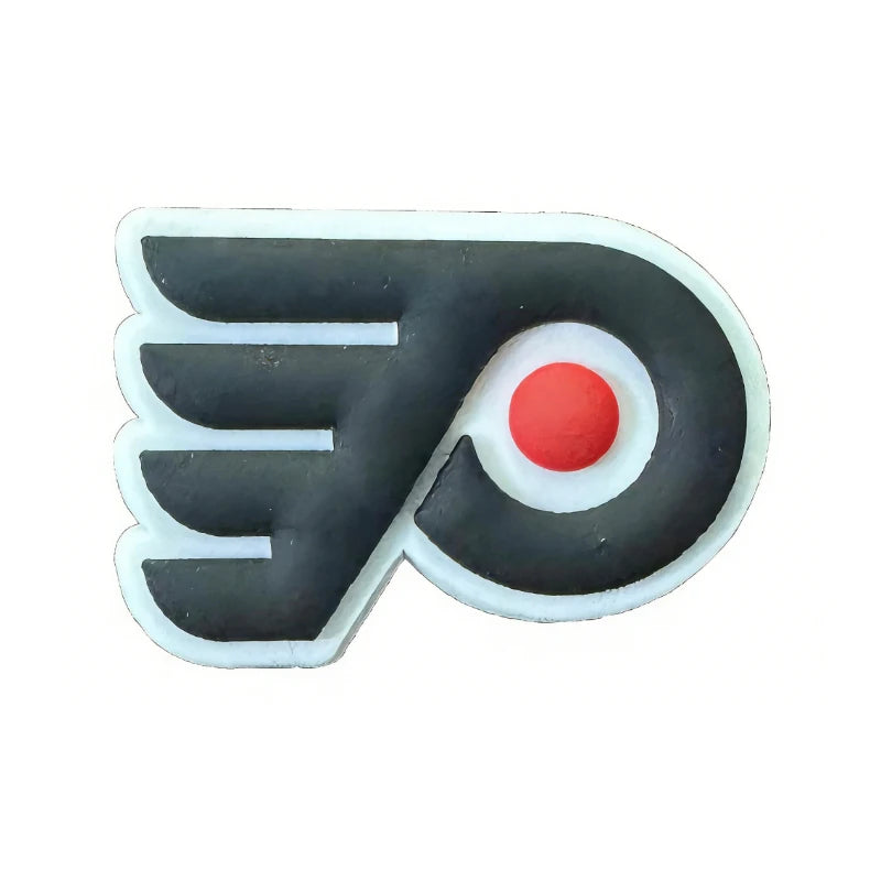 18Pcs/Set Wayne Gretzky Ice Hockey Cartoon Shoes Charms Christmas Decor Accessories Kids Favorite Gifts