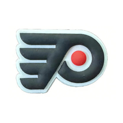18Pcs/Set Wayne Gretzky Ice Hockey Cartoon Shoes Charms Christmas Decor Accessories Kids Favorite Gifts
