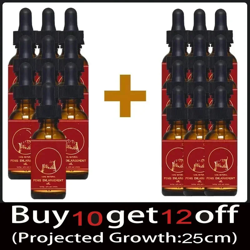 Best Sellers  Penis Increase Thickening Essential Oils Massage Oil Penis Cream for Man 18+ Big Enlargement Gel Enlarge Dick Grow