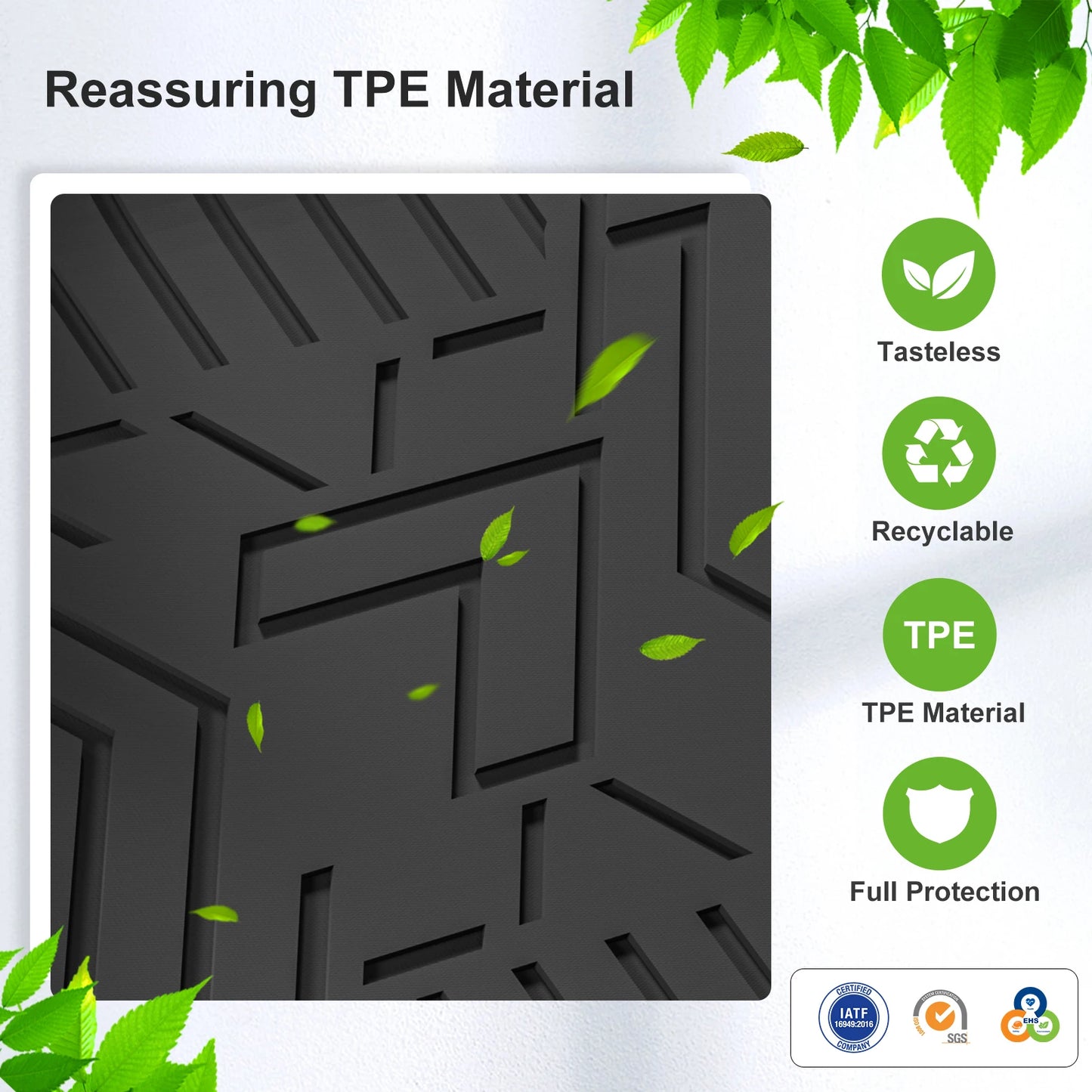 Left /Right Drive for Zeekr 7X 2024-2026 Car Floor Mats Cargo Backrest Liner Trunk Pad TPE 3D Foot Mat All Weather Accessories