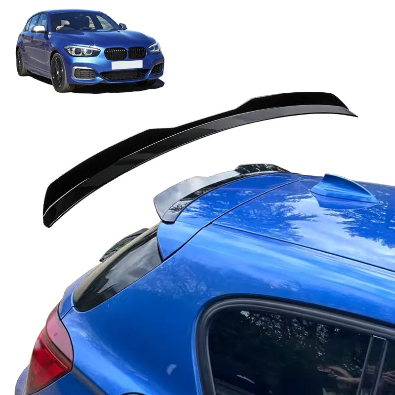 99Cm Car Universal Rear Roof Spoiler For BMW Accessories 1 Series F20 F21 LCI M135i M140i 15+ Gloss Black ABS