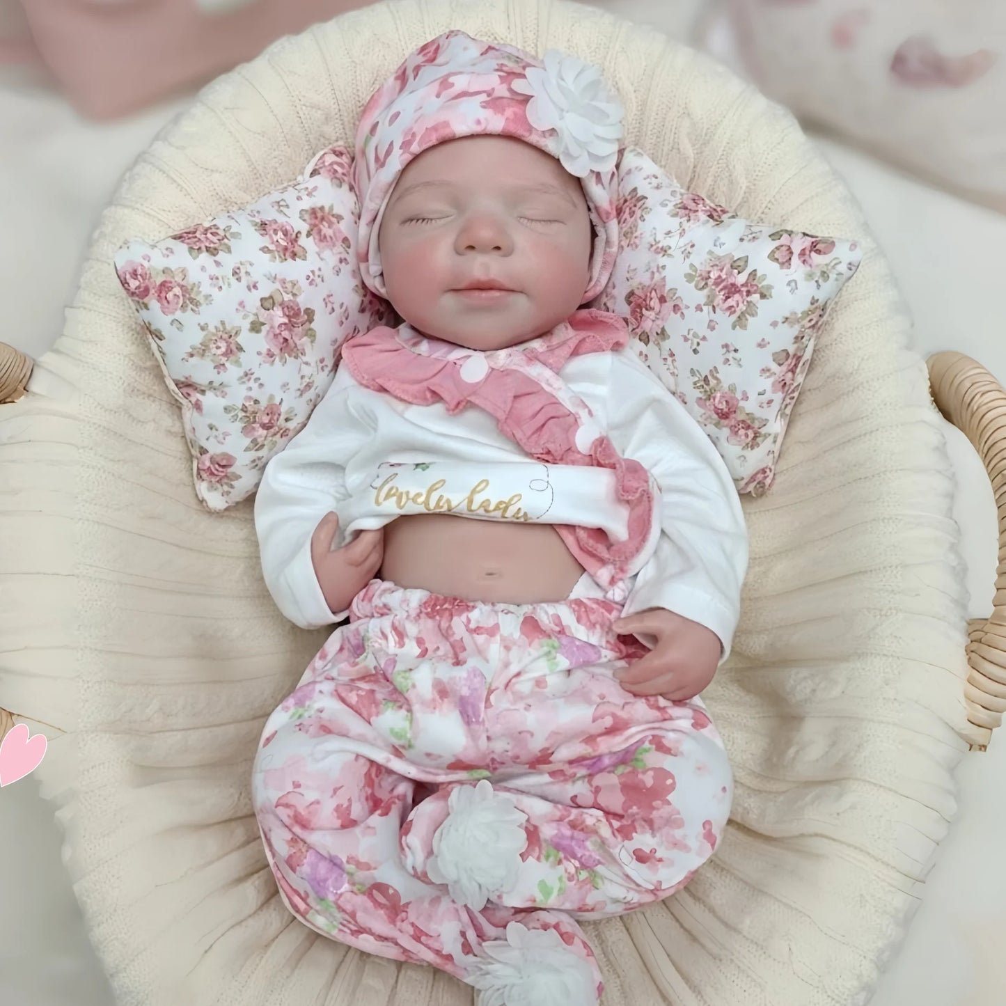 1PC / 2 Outfits 18Inch Open Mouth Pascale Soft Silicone Bebe Reborn Girl Doll With Painted Skin Washable bebe reborn de silicona