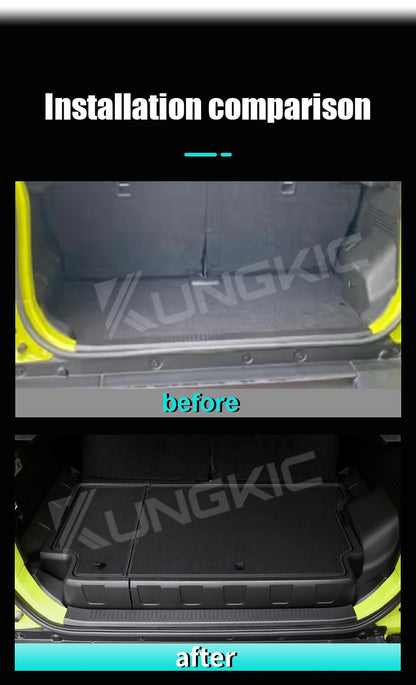 For Suzuki Jimny Nomade 5-door 2023 2024 2025 JB64 ABS Car Trunk Storage Box Organizer Case Tailbox Stowing Tidying Toolbox
