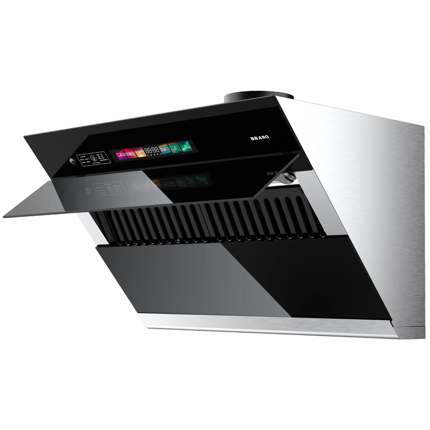 BRANO 30-inch under Cabinet Range Hood 900CFM Ventilation with Voice/Gesture/Touch Control for Modern Kitchen Ducted/Ductless Co