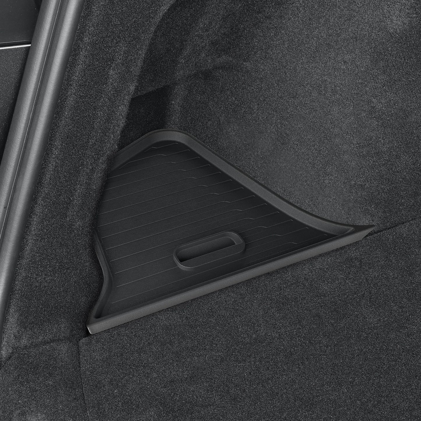 LUCKEASY Berlin Version for Tesla Model Y Juniper 2025 2026 Rear Trunk Storage Box Organizing Tidying Car Case Accessories TPE