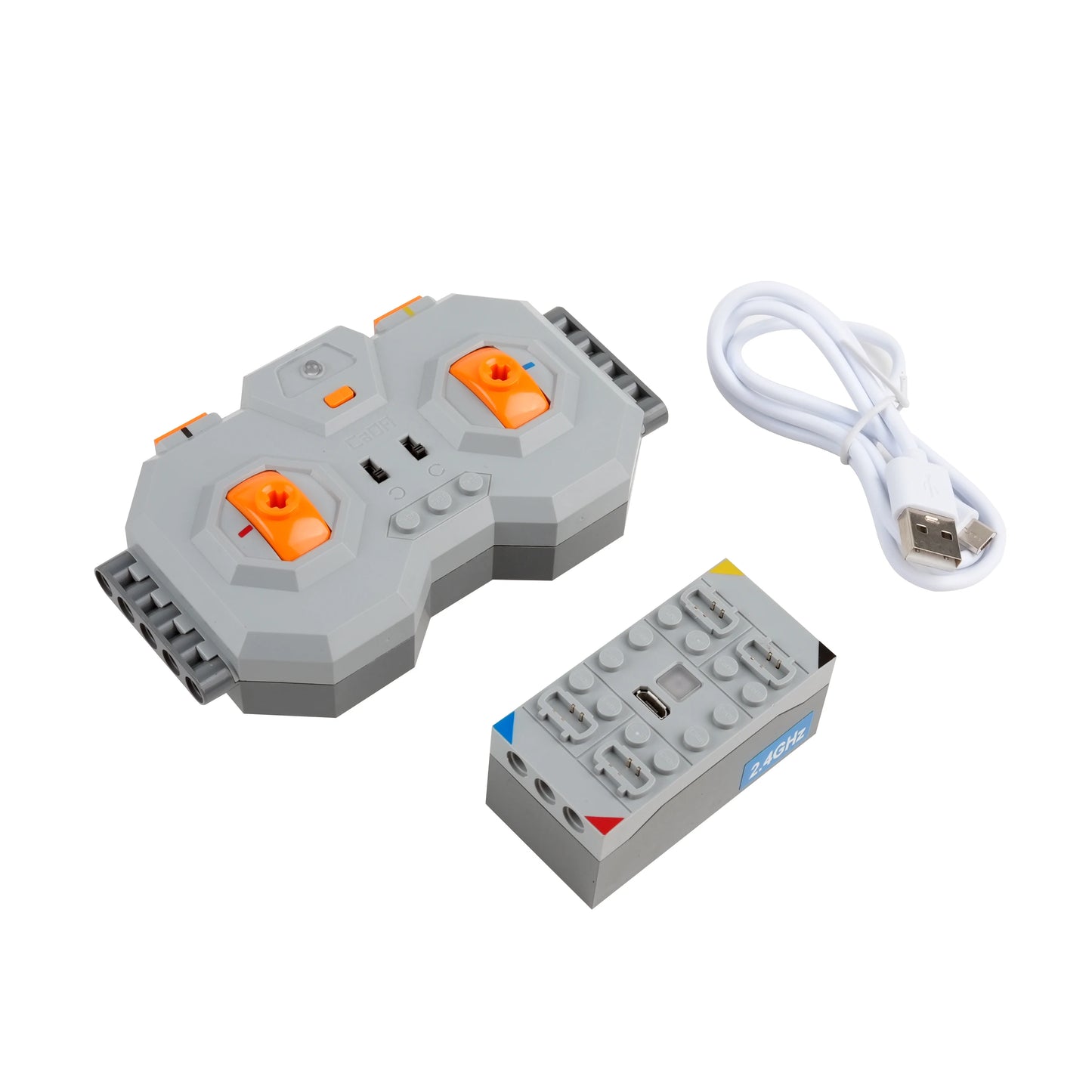 CaDA Technical L Motor Parts Upgrade Motor Remote Controller Car Model Power Building Blocks Mechanical Compatible with Legoeds