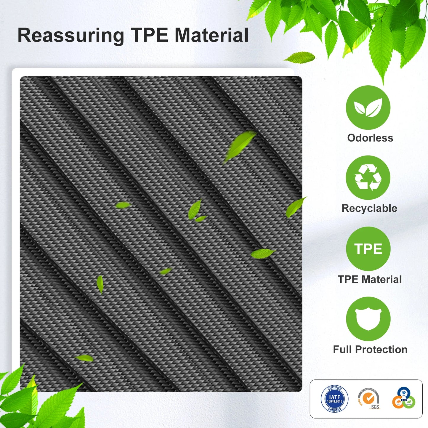 Car Trunk Pad for Geely Galaxy EX5 E5 2024-2026 (not fit UK version) Cargo Liner Trunk TPE 3D Waterproof Odorless Tray BLACK