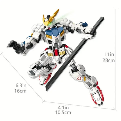 952PCS Mecha Building Blocks Deformation Mechanical Armor Figures Model Bricks Toys Creative Decoration Kids Toys Birthday Gifts